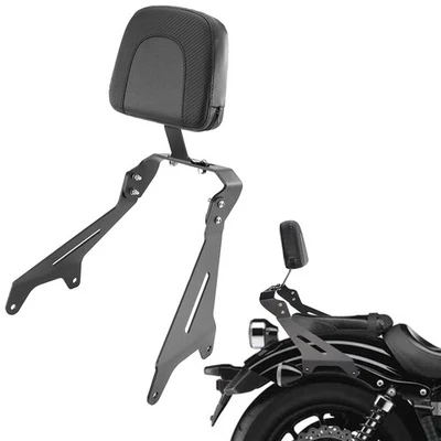 Respaldo y almohadilla aptos para YAMAHA XVS950 Bolt XV950 2014-2024 motocicleta pasajero Foto 1 de 4