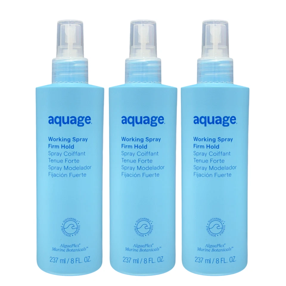 Spray de trabajo Aquage sujeción firme 8 OZ (paquete de 3) Foto 1 de 1