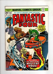 Fantastic Four #154 1974 VF/NM 9.0 "The Man in the Mystery Mask!" Stan Lee, Kane - Picture 1 of 2