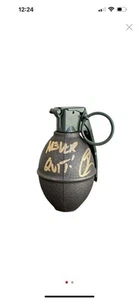 Navy Seal Robert O'Neill signierte inerte Granate Requisite mit der Aufschrift "Never Quit!" (PSA) - Bild 1 von 2