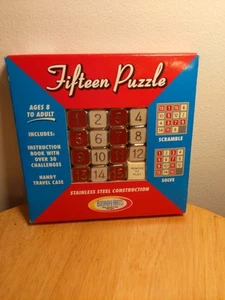 ThinkFun Fifteen Puzzle - Juego de Puzzle Clásico, Perfecto para Viajar, Puede Caber en Yo - Imagen 1 de 2