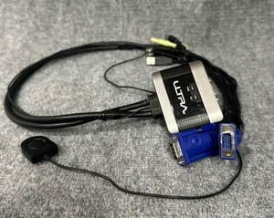 Ultra GammaView U12-40715 2-Ports USB Network Device Switch With File Transfer - Picture 1 of 9