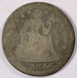 1850 Seated Liberty Dime - G - Picture 1 of 2