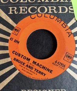 Bruce And Terry: ￼ Custom Machine/Makaha At Midnight 45 Columbia Vg+ vinyl - Picture 1 of 2