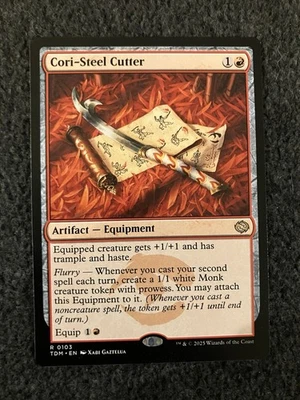 Magic The Gathering MTG - Cori-Steel Cutter - Tarkir: Dragonstorm - Image 1 of 2