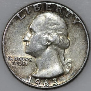 * 1963-P Washington Quarter 90% Silver As Shown - Picture 1 of 2