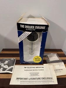 NOS Teledyne Water Pik SM-3U The Shower Massage Duschkopf 5 Modi Vintage 1980 - Bild 1 von 15