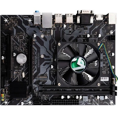 Placa Base Con Procesador Y Disipador De CPU Incluido Quad Core Micro-ATX RS232 - Imagen 1 de 4