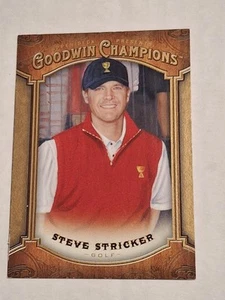 Tarjeta de golf Goodwin Champions 2014 Steve Stricker cubierta superior #109 Team EE. UU. - Imagen 1 de 3