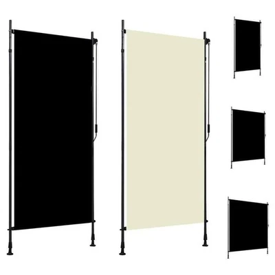 Senkrechtmarkise Außen Außenrollo Balkonrollo Sichtschutz Markise für Terrasse - Bild 1 von 4