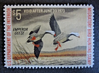 US Federal Duck Stamp - 1973 - mint - Image 1 of 2