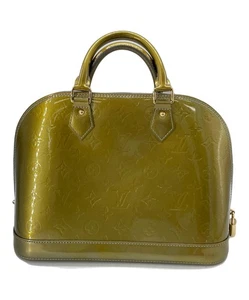 Louis Vuitton M91582 Handtasche Vernis Grün Lackleder SN0773 - Bild 1 von 24