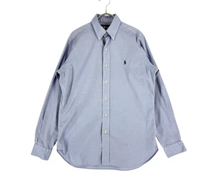 Ralph Lauren Men Casual Classic Fit Formal Shirt Size M - 34 - 15 - Picture 1 of 9