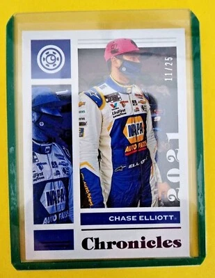 2021 NASCAR CHRONICLES RACING-BASE-PARRALLELS & AUTOGRAPHS-PICK FROM LIST - Image 1 of 4