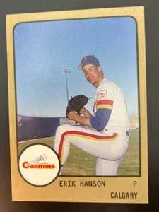 1988 Calgary Cannons ProCards #786 Erik Hanson Kinnelon New Jersey Baseball Card - Picture 1 of 2
