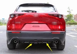 For Mazda car CX-30 20-22 Matte Black Exterior Rear Bumper Lip Diffuser Bodykit - Bild 1 von 7