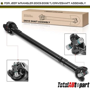 Drive Shaft Assembly for Jeep Wrangler TJ 2003 2004 2005 2006 L6 4.0L Front Side - Picture 1 of 9