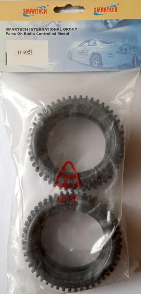 Smartech 11405 1:10 Off-Road Tyre Set für CS-4B Reifen RC Modell Parts Nos - Bild 1 von 1