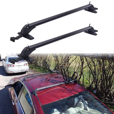 For Toyota Camry 2010-2022 Car Top Roof Rack Luggage Bicycle Carrier 43.3" 100cm - Imagem 1 de 4