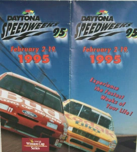 Folleto Daytona 500 1995-NASCAR-Speedweek-Rolex 24-IROC - Imagen 1 de 7