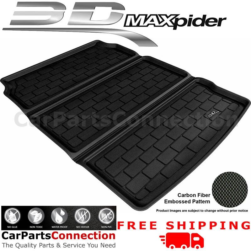 All Weather MAXpider Cargo Mat Liner M1BM0201309 For 5-SERIES F10 10-16 KAGU BLK - Image 1 of 4