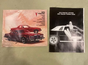 1976 Pontiac GM Sales Brochure & Options/Trailer Towing Guide - Picture 1 of 9