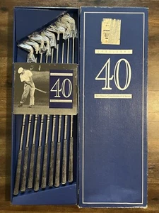 Vintage Ben Hogan 40th Anniversary Iron Set 2-E 9 Clubs BRAND NEW w Box 207/1500 - Picture 1 of 6