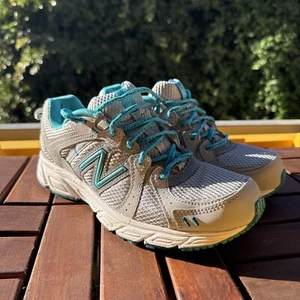 Womnes Grey / Aqua Running Shoes New Balance WE402GB1 Size 7 - Picture 1 of 8
