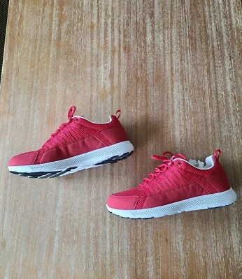 NUEVO Supra OWEN Fórmula Uno Rojo Malla S50004 Hombres Zapatos 10 Blanco Skateboarding Bajo Foto 1 de 4