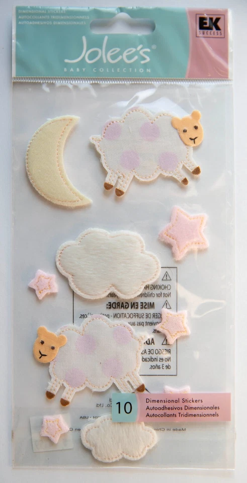 Pegatinas para álbumes de recortes Jolee's, tema BABY, tú eliges, ¡algunas raras! Foto 1 de 1