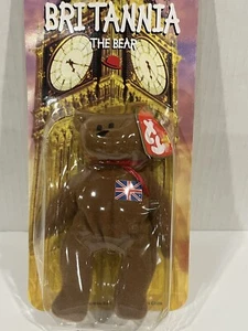 TY Britannia the Bear McDonald House Charities diciembre 1997 sellado nuevo - Imagen 1 de 3