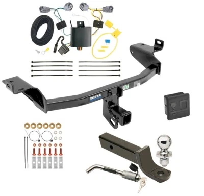 Enganche de remolque Reese para Jeep Cherokee 14-18 paquete cableado 2" montaje en bola + bloqueo Foto 1 de 4