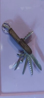 Cuchillo herramienta multifunción Winchester grano de madera  Foto 1 de 2