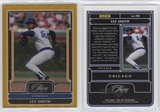 2023 Panini Three and Two Gold /25 Lee Smith #98 HOF