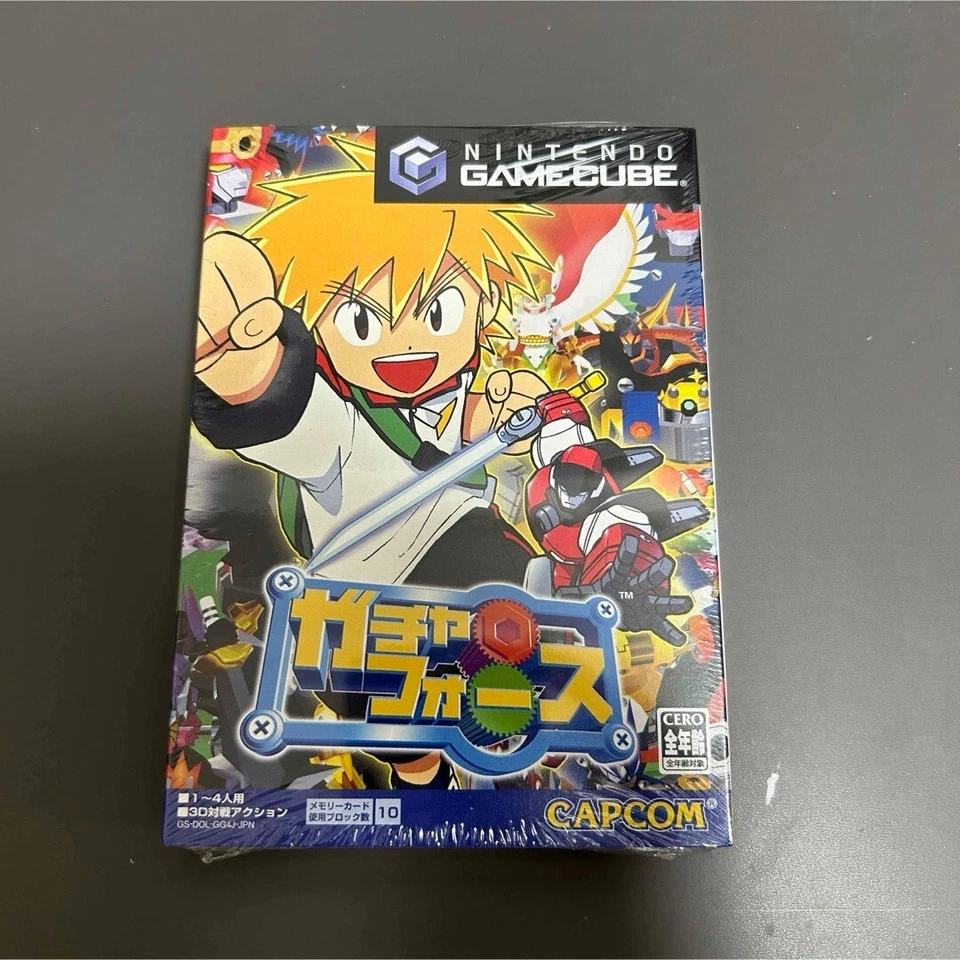 GOTCHA FORCE Nintendo Gamecube BRAND NEW FACTORY SEALED (Japan Import) F/S - Image 1 of 4