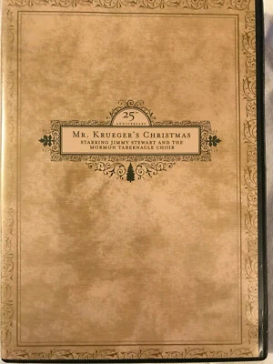 Mr. Krueger's Christmas DVD Jimmy Stewart Mormon Tabernacle Choir LDS  - Image 1 of 4