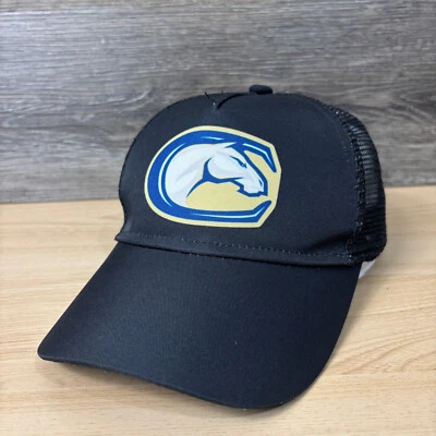 Gorra UC Davis Aggies Snapback negra malla trasera ajustable Foto 1 de 4