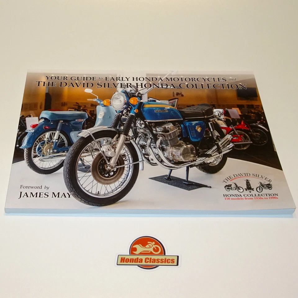 Guide Book History of Honda Motorcycles & David Silver Collection Museum. HBK004
