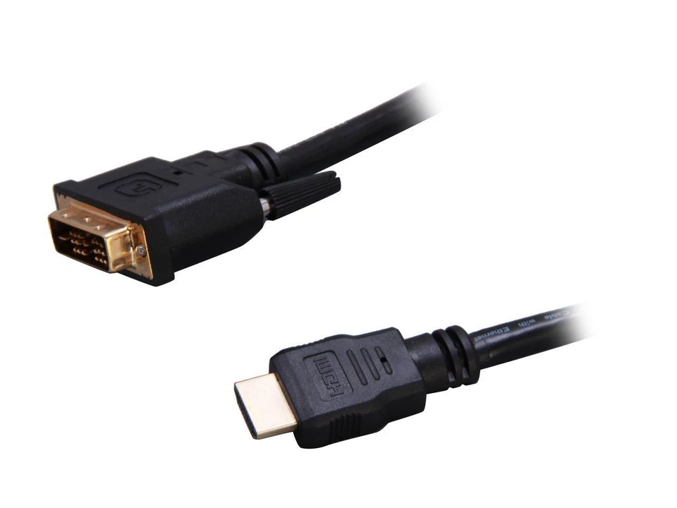 StarTech.com HDMIDVIMM6 HDMI to DVI Cable - 6 ft / 2m - HDMI to DVI-D Cable - HD - Image 1 of 1
