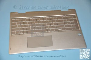 HP Envy 15-BP 15M-BP 15-bp1xxx Laptop Palmrest w/ Keyboard + Touchpad with Dents - Picture 1 of 9