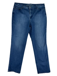 Pantalones de mezclilla Gloria Vanderbilt para mujer talla 18 azules calce elástico pierna cónica - Imagen 1 de 8