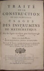 Bion. - Traité De La Construction /  Des Instrumens De Mathématique. E.O.