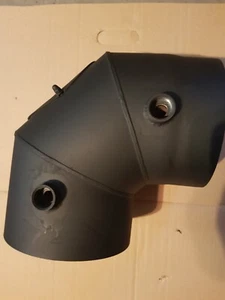Abgaswärmetauscher Rauchrohr Wärmetauscher DN 200  Wasserführend Bogen  - Bild 1 von 3