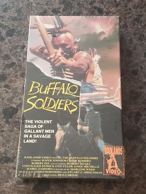 BRAND NEW Buffalo Soldiers (VHS; 1992) Rafer Johnson RARE Sealed OOP - Image 1 of 4