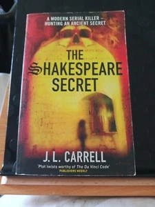 The Shakespeare Secret: Number 1 in series by J. L. Carrell (Paperback, 2008) - Picture 1 of 6