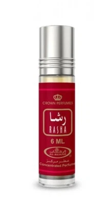 Al Rehab 6ml Perfume Oil Rasha Roll On Single Bottle Floral Spicy Amber Wood