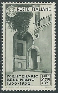 1935 REGNO BELLINI 2,75 LIRE MH * - E128 - Imagen 1 de 1