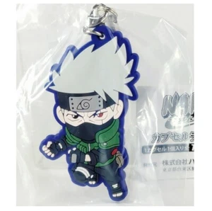 Naruto Kakashi Capsule Rubber Mascot Strap Gashapon Japan - Picture 1 of 3
