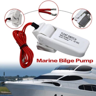 12V Schwimmerschalter Automatische Bilgenpumpe Float Switch für Bilgepumpe - Bild 1 von 4