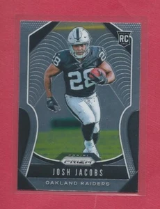 Josh Jacobs 2019 Panini Prizm Base Rookie #323, Oakland Raiders - Imagen 1 de 2